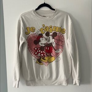 Disney Sweatshirt “Je t’aime Sweatshirt”